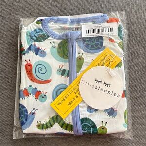 Little Sleepies Inchin’ Along Shorty Zippy 12-18 M